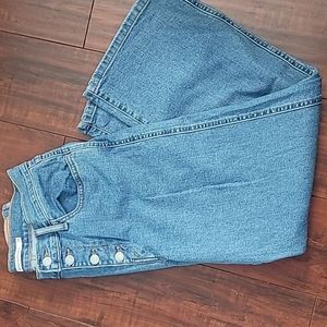 Mile high wide leg women's jeans